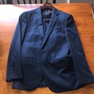 Jcrew ludlow blue suit. 36s. Wool.